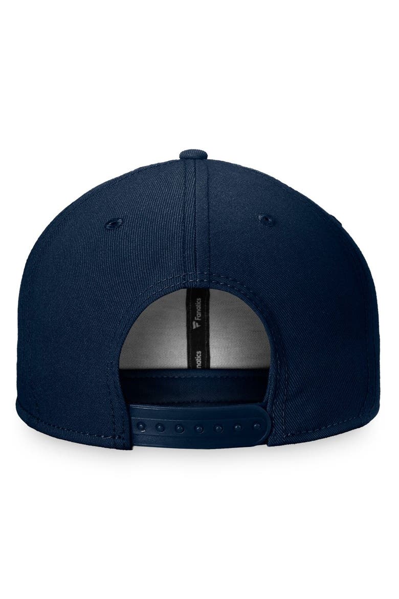 Men's Fanatics Branded Navy Seattle Kraken 2021 NHL Expansion Draft Snapback Adjustable Hat, Alternate, color, Navy