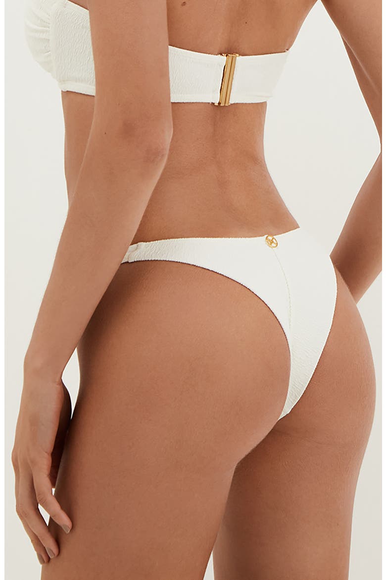 Firenze Liza Bikini Bottoms, Alternate, color, WHITE