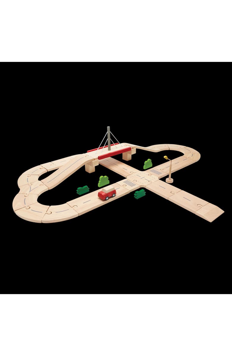 PlanToys<sup>®</sup> Road System Playset, Alternate, color, Assorted