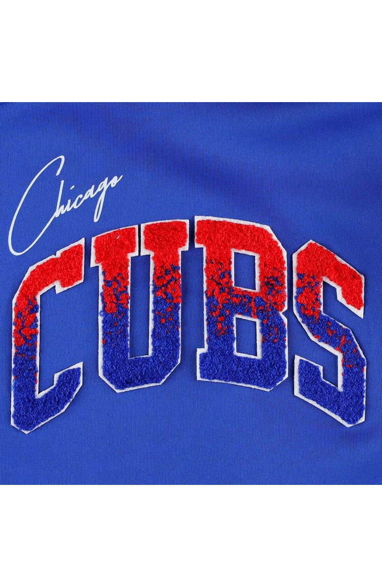 PRO STANDARD Men's Pro Standard Royal Chicago Cubs Hometown Full-Zip Track Jacket, Alternate, color,