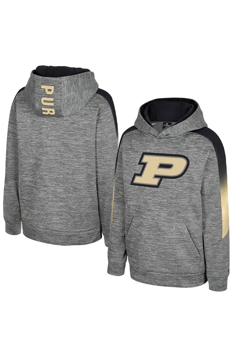 COLOSSEUM Youth Colosseum Gray Purdue Boilermakers The Gang Hoodie, Main, color, Gray