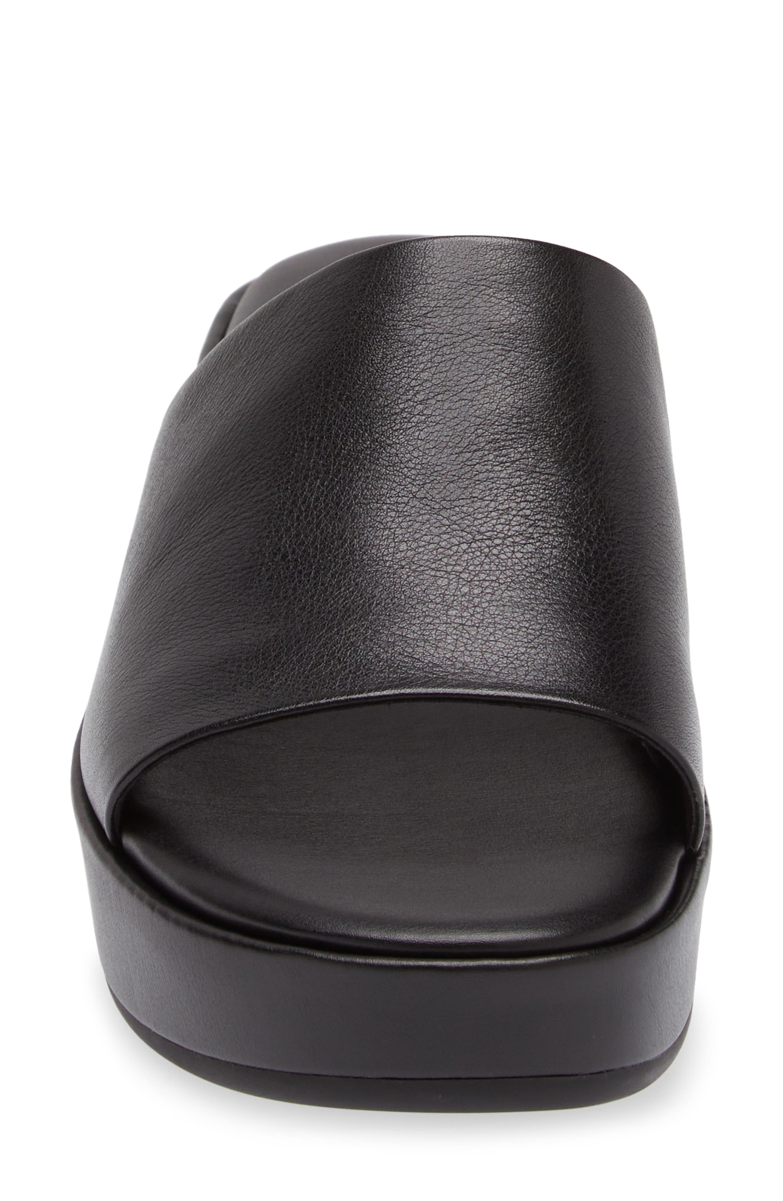 Rockport Aubriella Wedge Sandal, Alternate, color, Black Leather