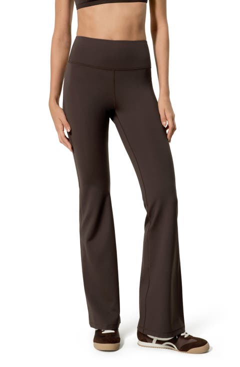 Silk Contour High Rise Flared Drape Flow Leggings