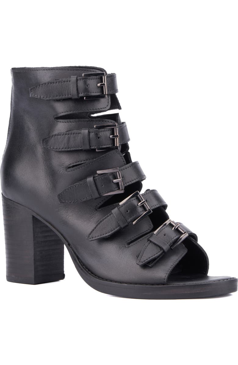 VINTAGE FOUNDRY Lauralyn Sandal, Main, color, Black