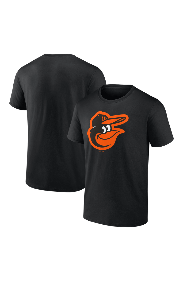 Logo Athletic Men's Logo Athletic Black Baltimore Orioles Official Logo T-Shirt, Main, color, Black