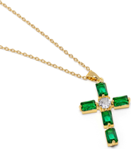 Nialaya CZ Cross Necklace