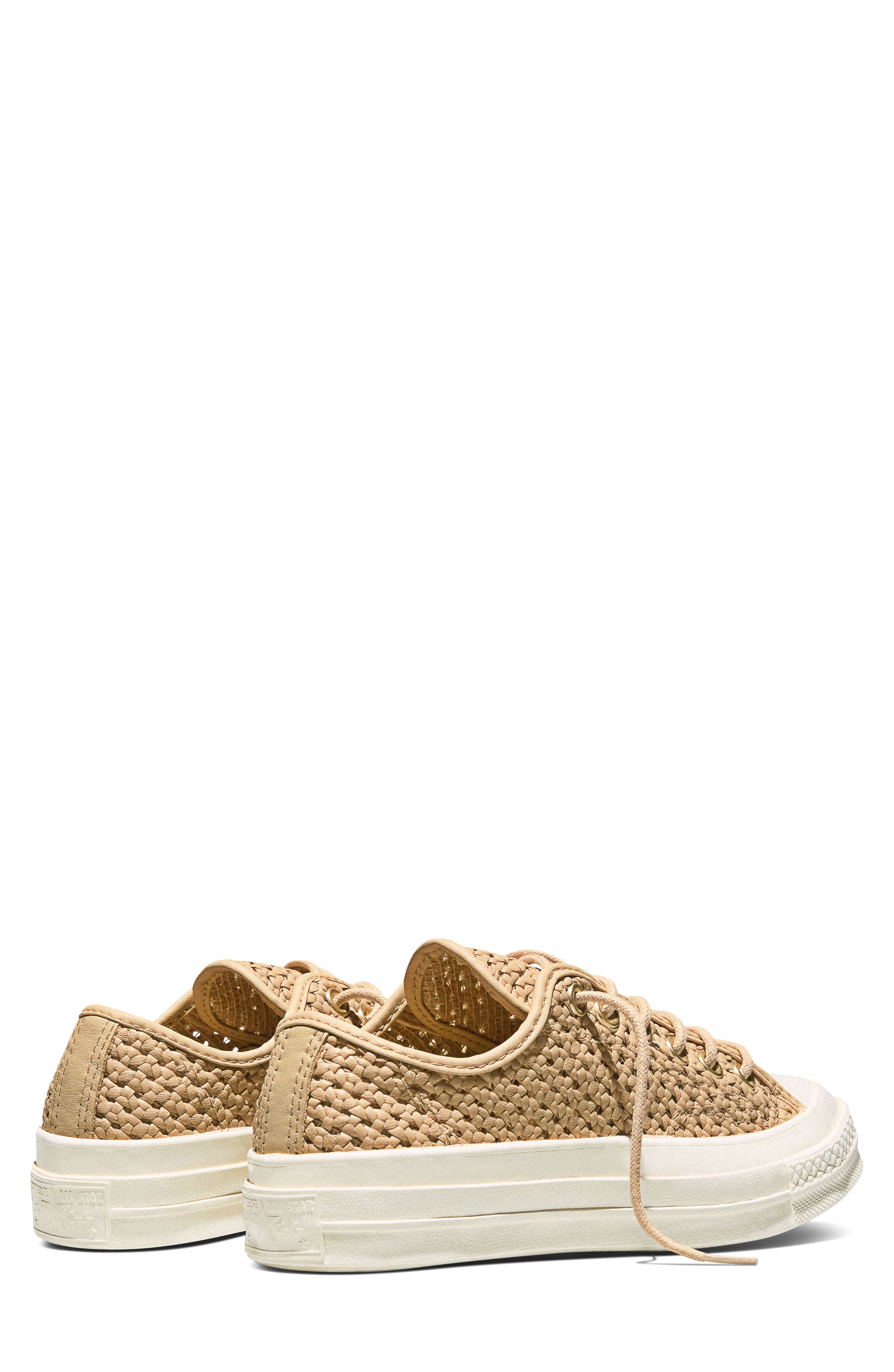 Converse Chuck 70 Woven Leather Low Top Sneaker, Alternate, color, 
