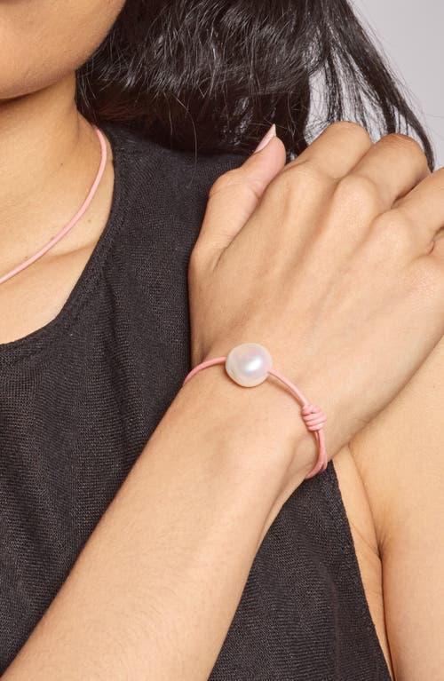 Lady Grey Freshwater Pearl Knot Bracelet