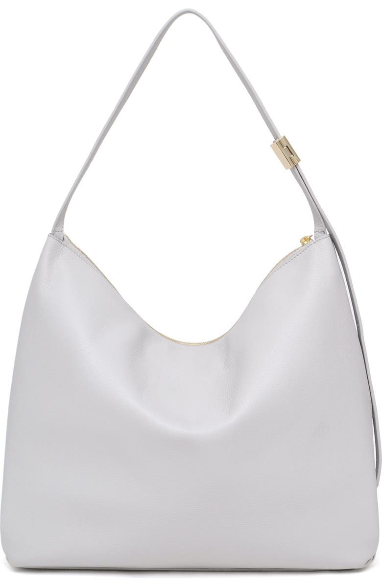 Thacker Gina Angular Leather Hobo Bag, Alternate, color,