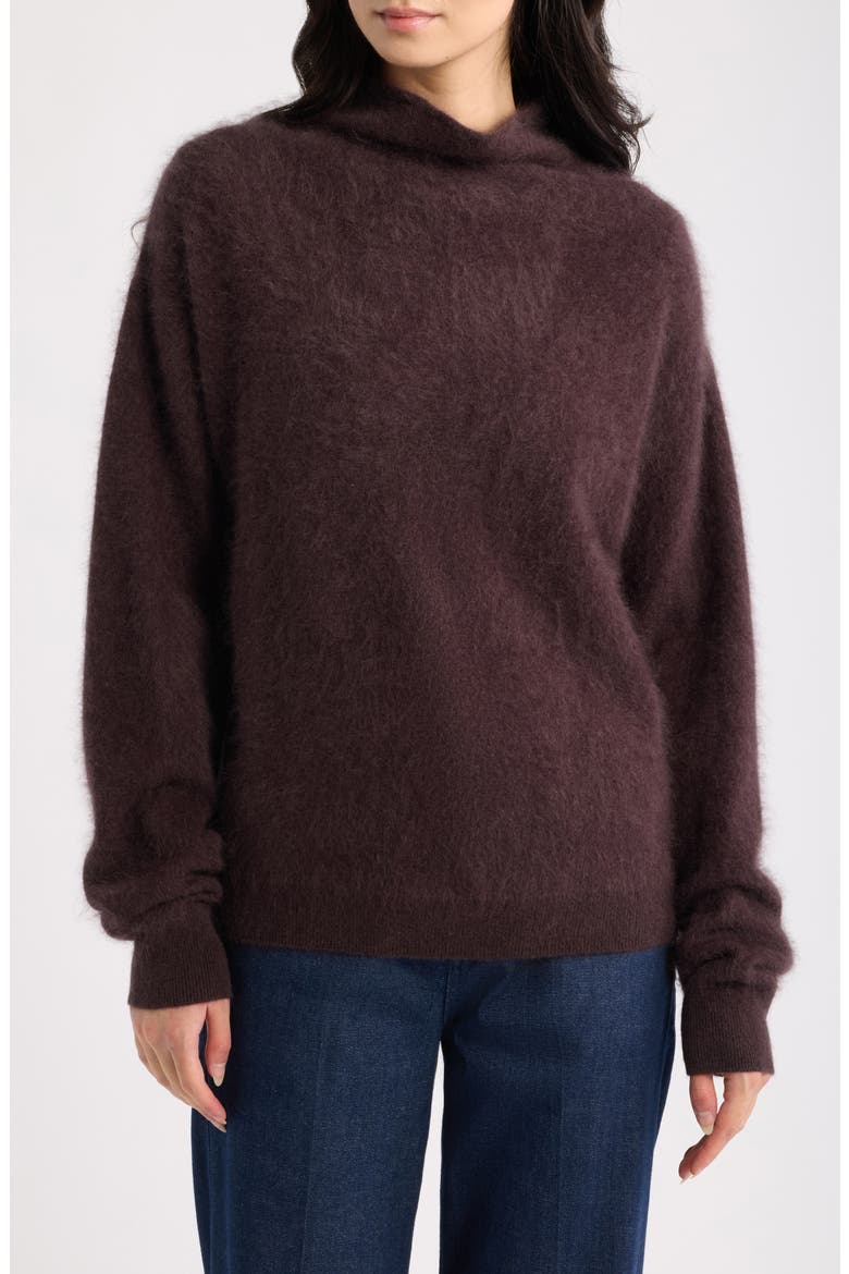 Frosella Wool & Cashmere Sweater, Main, color, MOLE