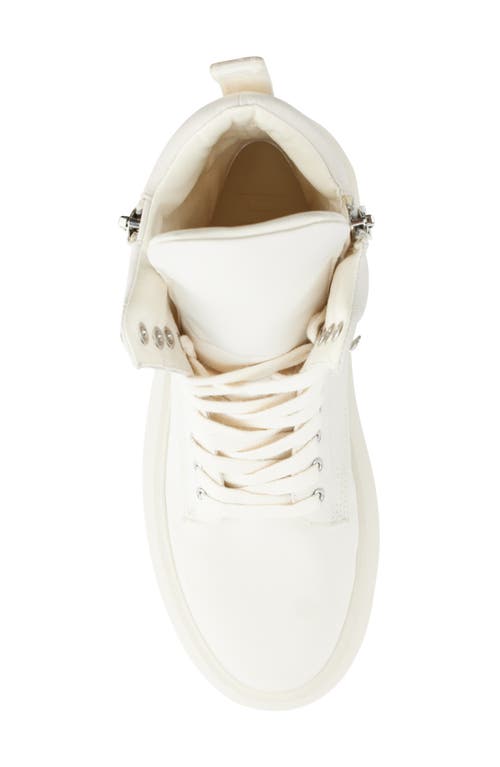 Dkny Aken Sneaker Boot In White