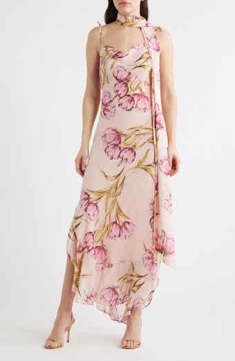 Jaila Ruffle Floral Maxi Dress