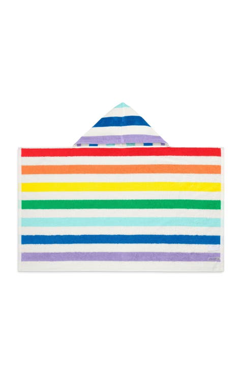 Kids Stripe Hoodie Towel