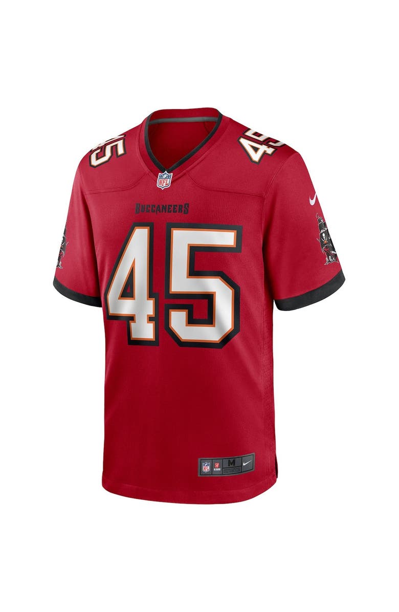 Nike Men's Nike Devin White Red Tampa Bay Buccaneers Player Game Jersey, Alternate, color, 