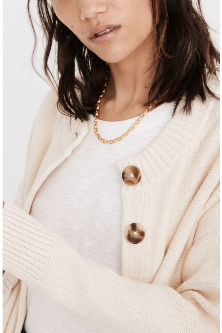 Broadway Cardigan Sweater, Alternate, color, MUTED ALABASTER