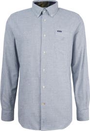 Barbour Turner Houndstooth Button-Down Shirt
