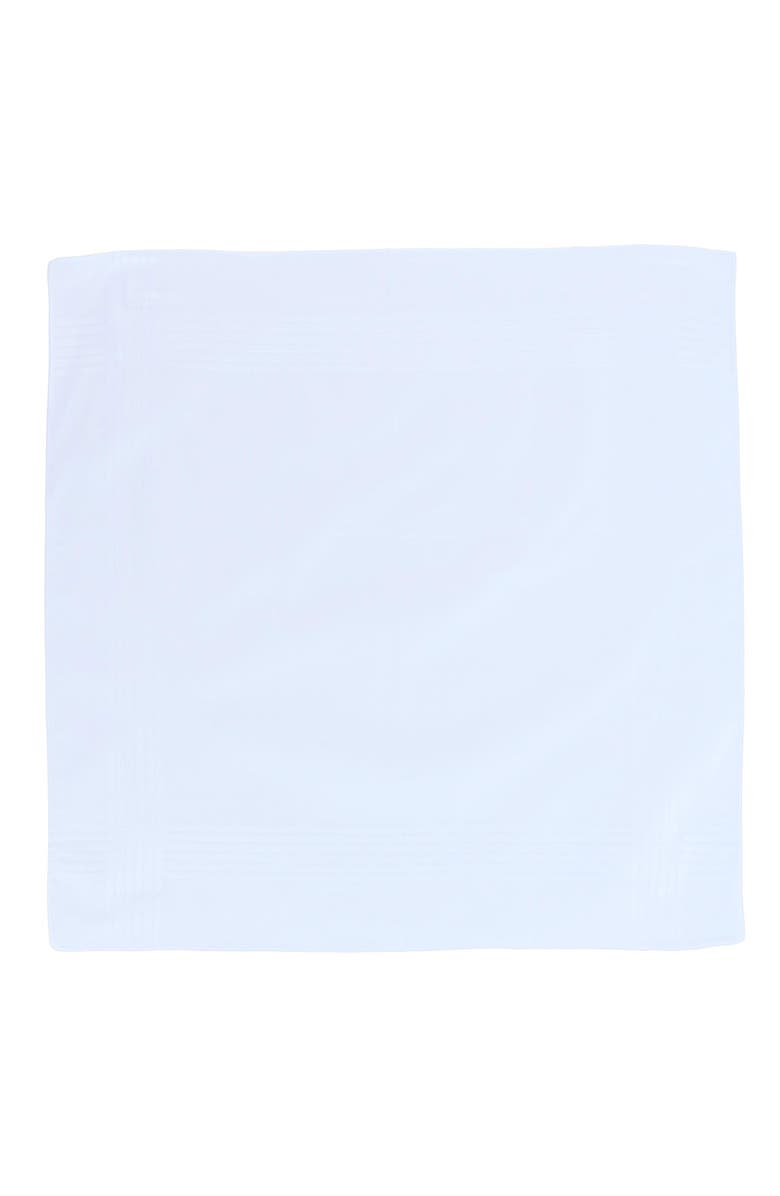 Trafalgar Baker's Dozen 13-Pack Cotton Handkerchiefs, Alternate, color, White