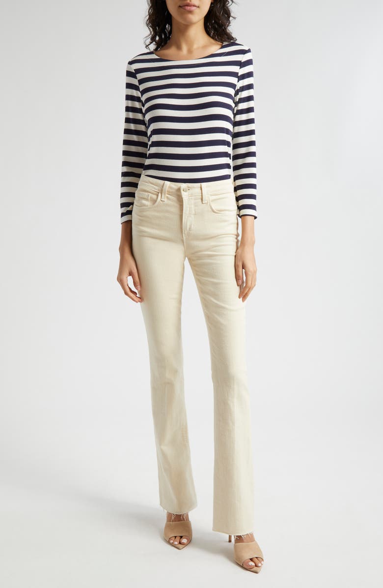 Lucille Stripe Rib Top