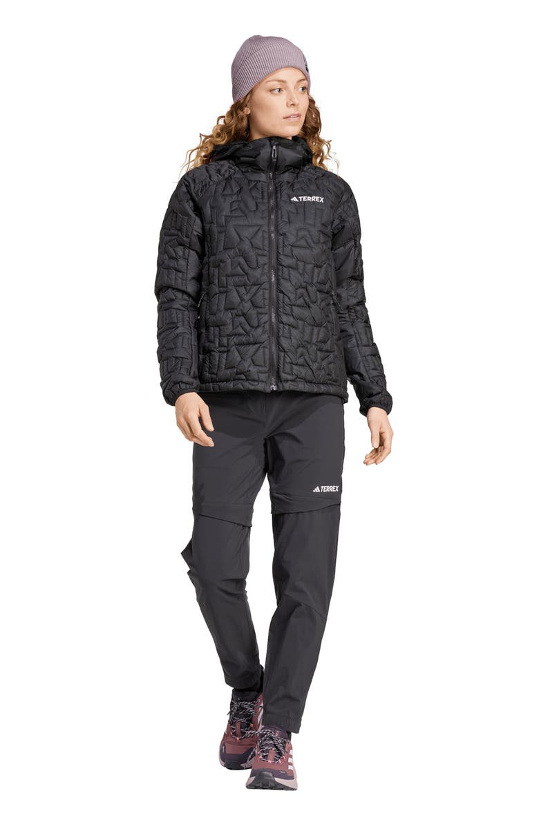 adidas Terrex Xperior PrimaLoft<sup>®</sup> Insulated Hooded Jacket, Alternate, color,