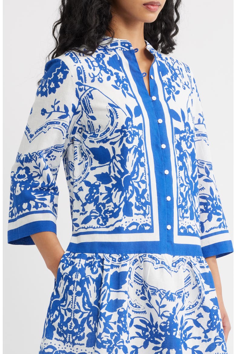 Yu Altesse Print Minidress, Alternate, color, ALTESSE PRINT