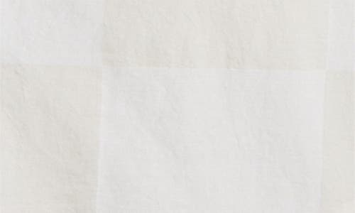 Vans Kessler Checkerboard Short Sleeve Woven Button-up Shirt In White-marshmallow