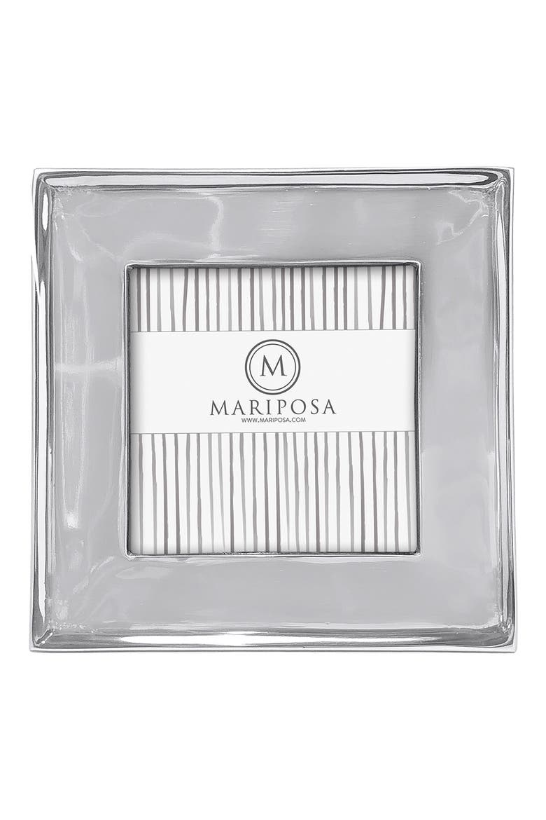 Signature Recycled Aluminum Picture Frame, Main, color, SILVER