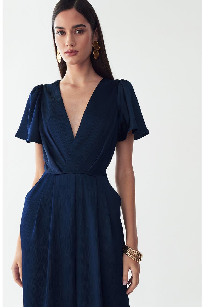 Imani Jumpsuit, Alternate, color, Navy Blue