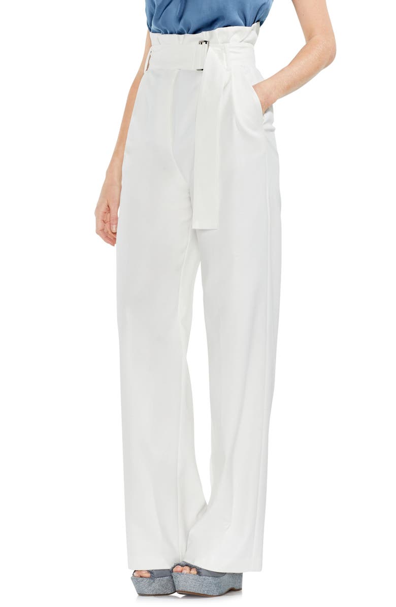 Vince Camuto Wide Leg Belted Pants, Main, color, 