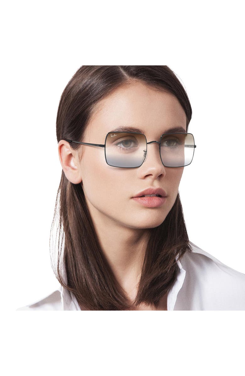 Ray-Ban 54mm Rectangular Sunglasses, Alternate, color, 