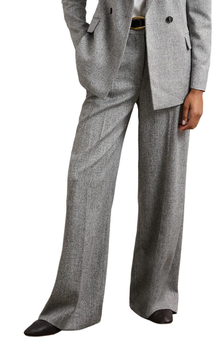 Reiss Darlton Straight Leg Pants, Alternate, color, Grey