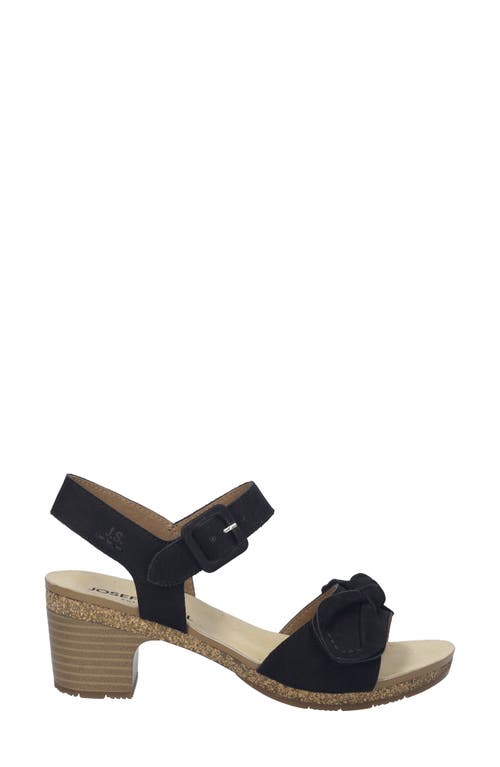 Josef Seibel Grace Sandal In Black