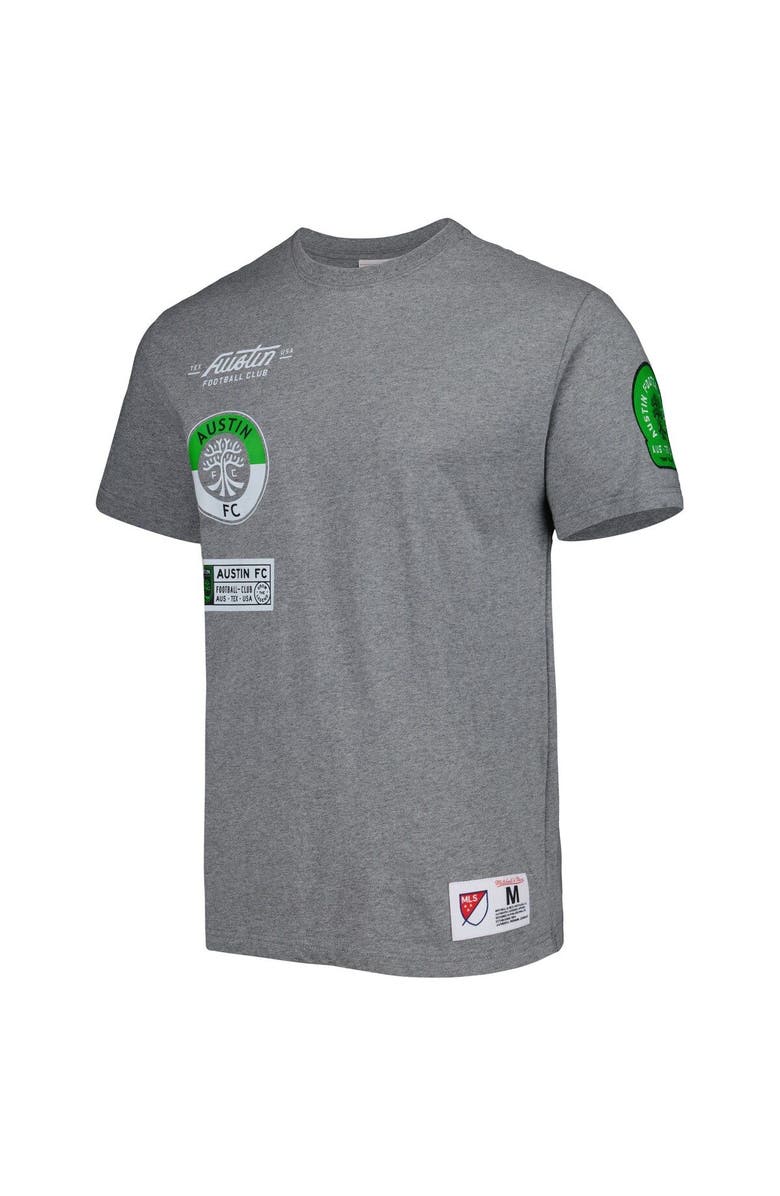 Mitchell & Ness Men Mitchell & Ness Gray Austin FC City Tee, Alternate, color, Gray