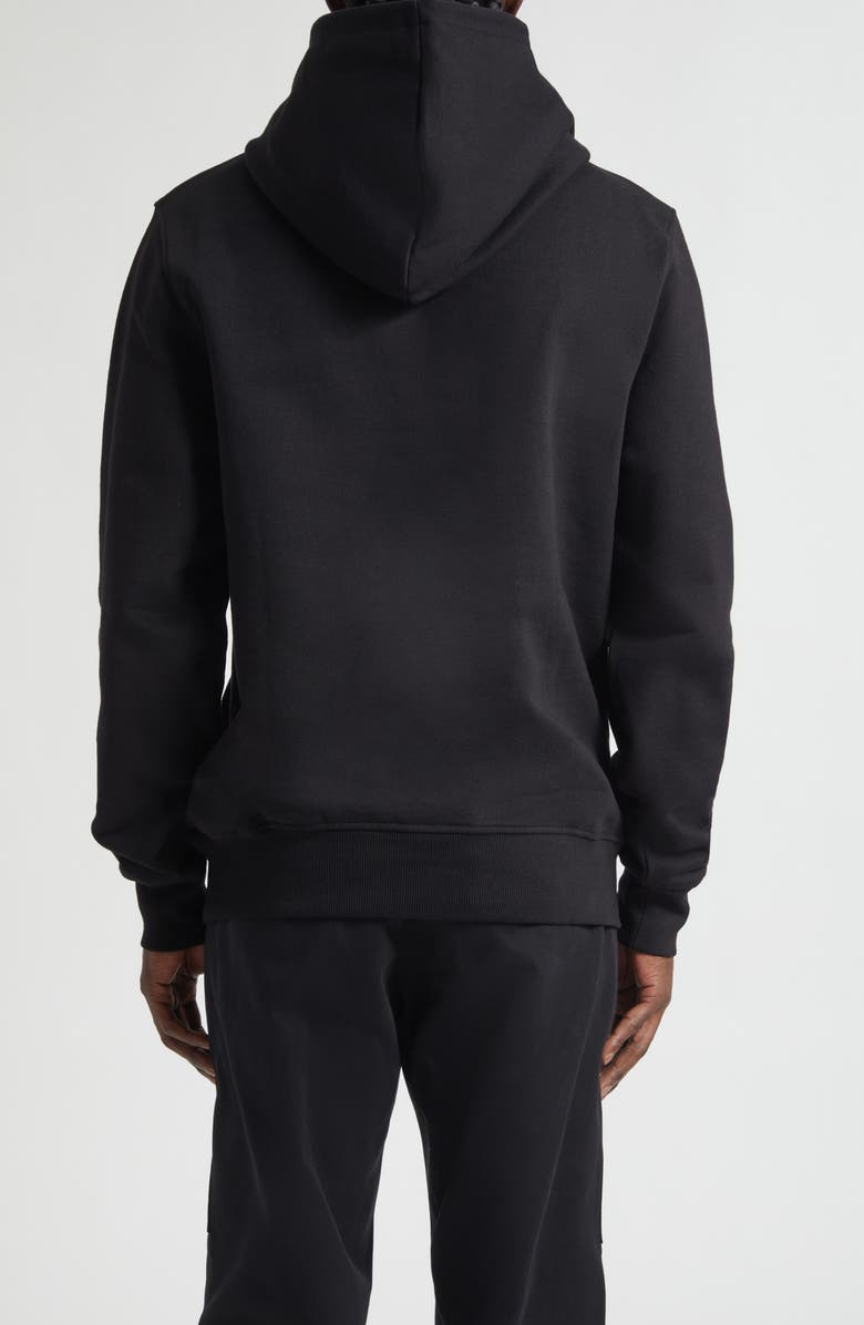 JKEEFER Concepts Organic Cotton Graphic Hoodie, Alternate, color, Black