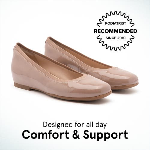 Abeo Cadence Ballet In Tan Pat - Regular