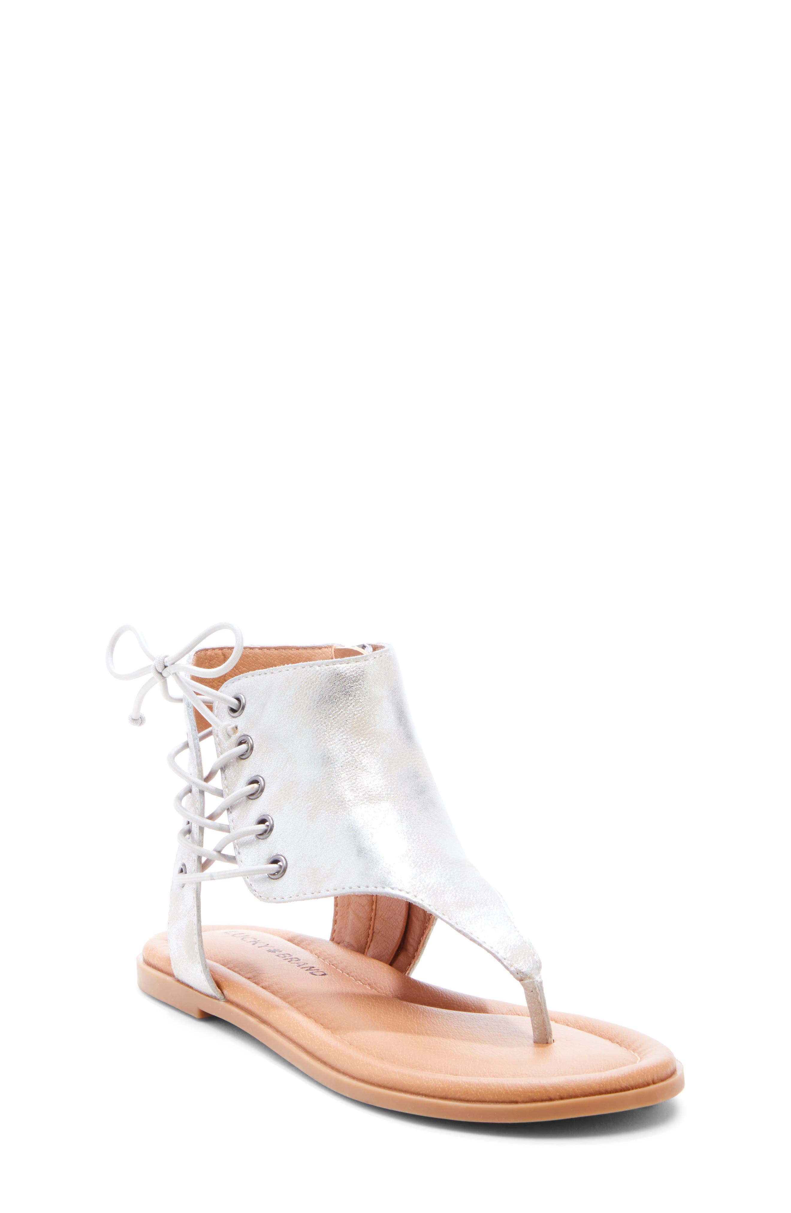 Lucky Brand Adyna Metallic Sandal, Main, color, 