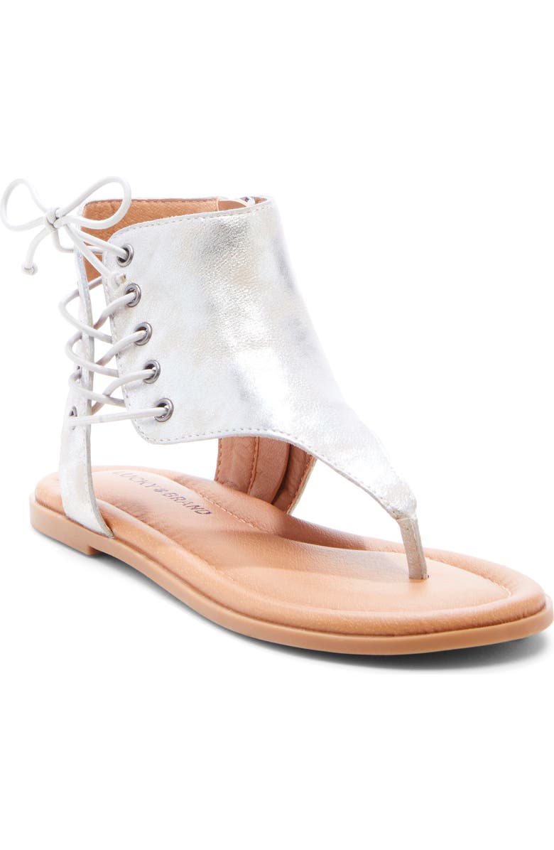 Lucky Brand Adyna Metallic Sandal, Main, color,