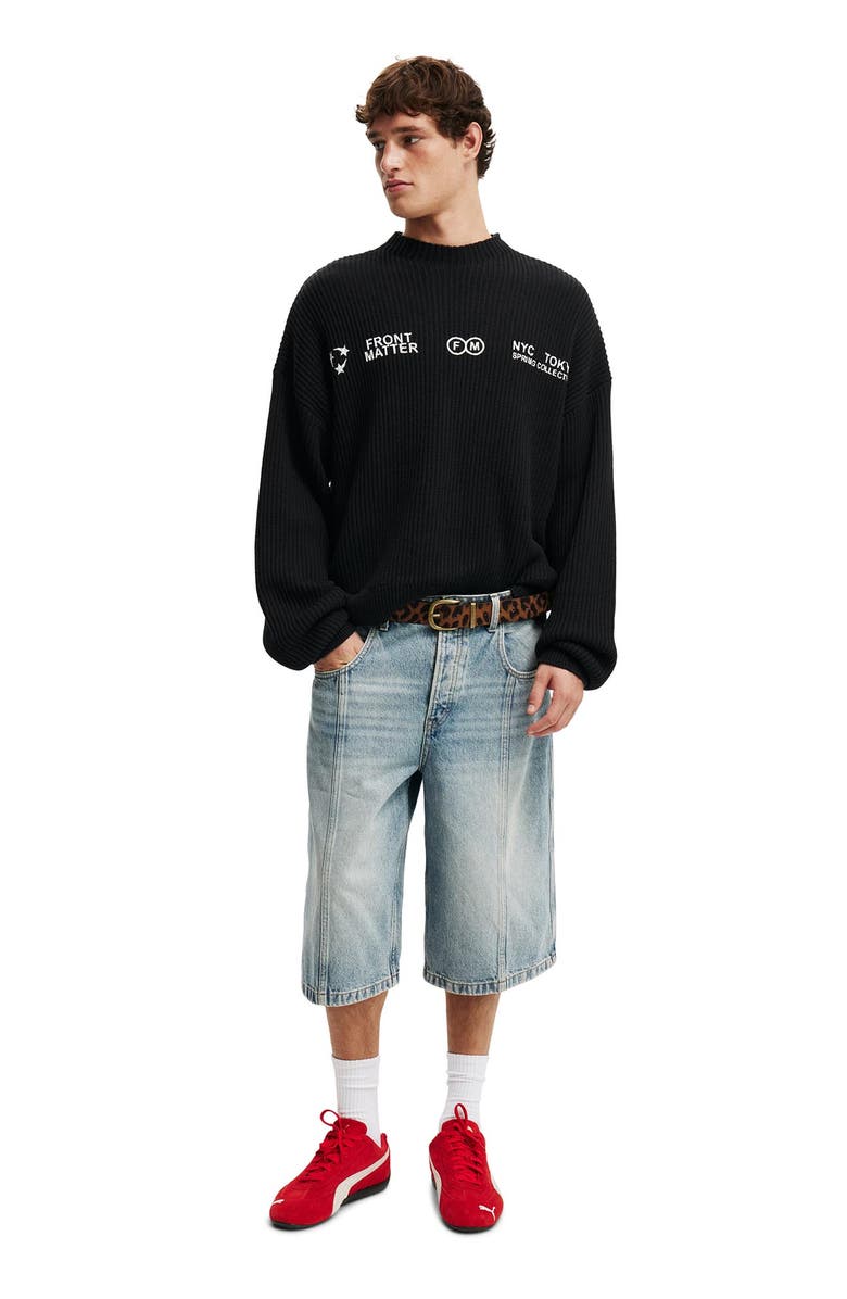 Cotton On Men's Relaxed Crew Knit, Alternate, color, 