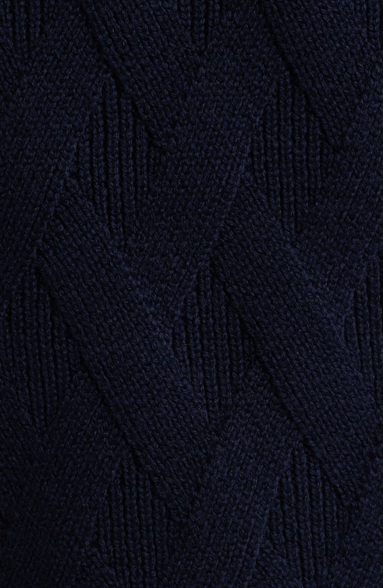 BOSS Elfredo Basketweave Wool Sweater, Alternate, color,