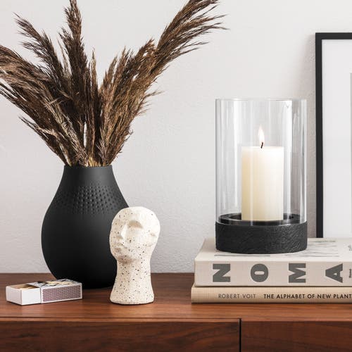 Villeroy & Boch Manufacture Rock Home Hurricane Lamp Medium In Clear