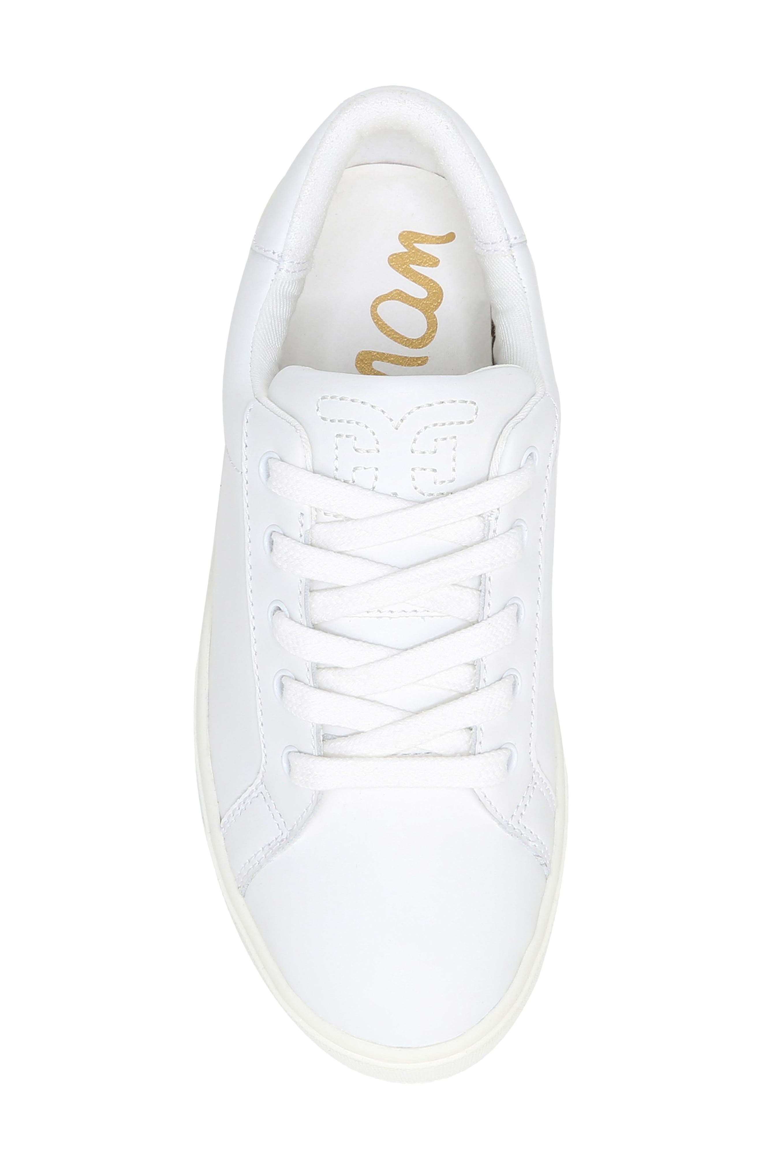 Ethyl Low Top Sneaker, Alternate, color, WHITE