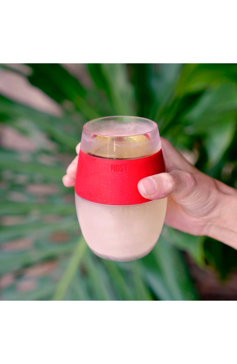 HOST Wine FREEZE Cooling Cup, Alternate, color, Red