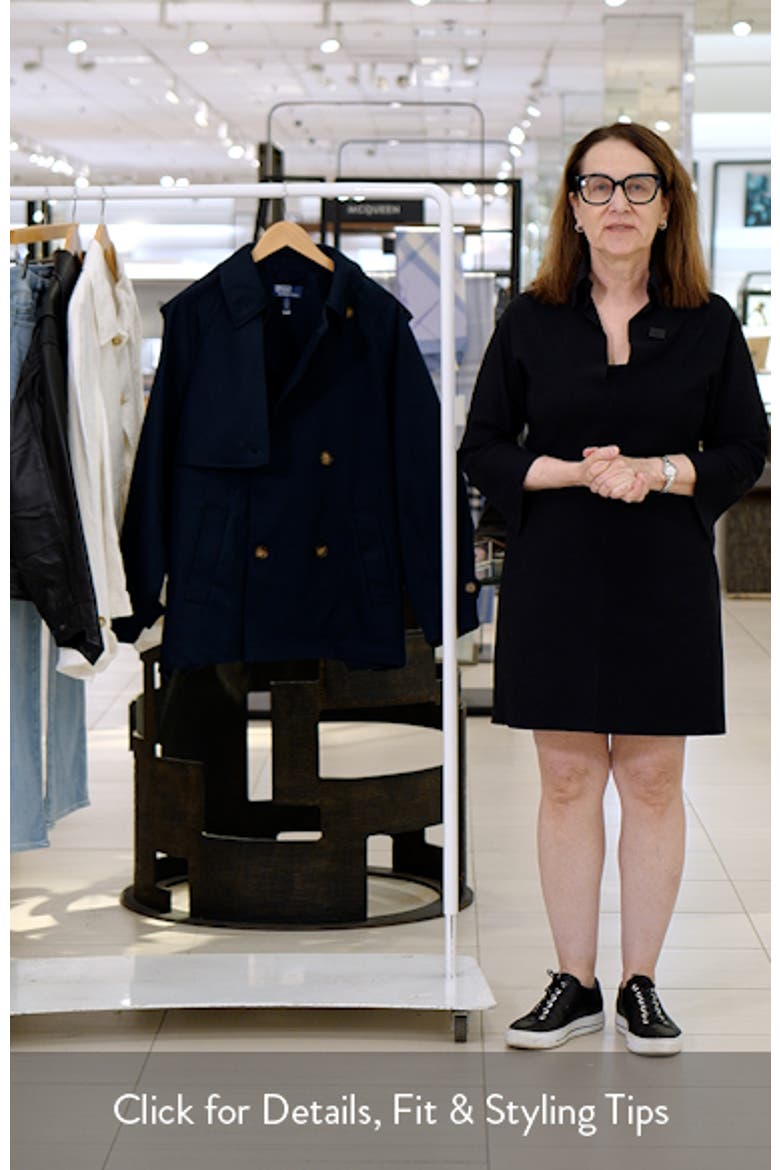 Cotton Twill Balloon Trench Coat (Women) | Nordstrom