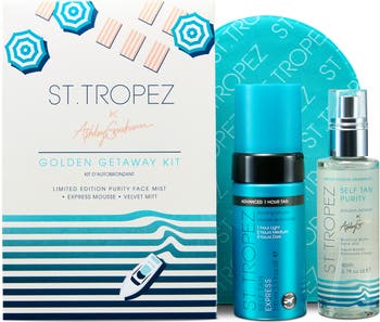 St. Tropez x Ashley Graham Golden Getaway Self Tan Kit (Limited