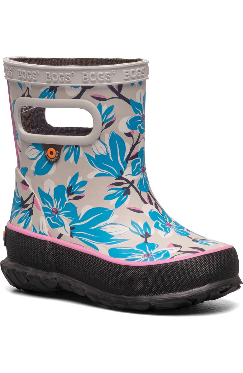 Bogs Skipper Magnolia Waterproof Rain Boot, Main, color, Oyster