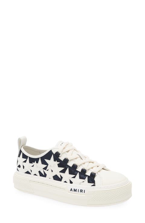 Denim Stars Low Top Platform Sneaker (Women)