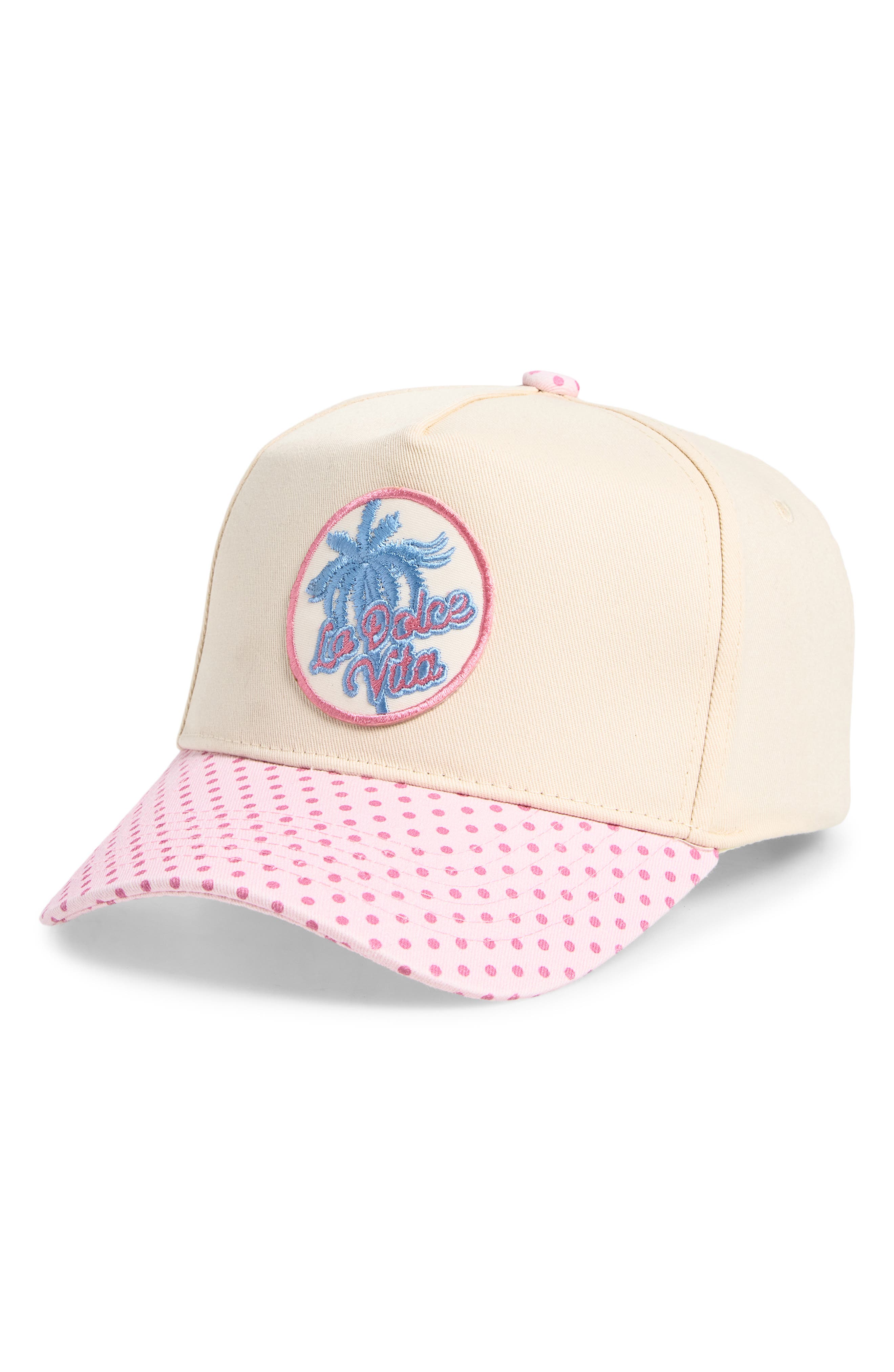 selected PINK POLKA DOT
