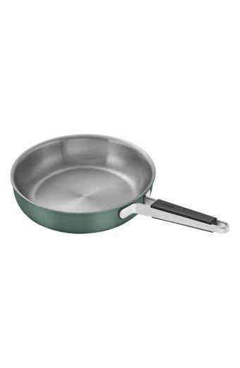 ZWILLING Pure 11-Inch Stainless Steel Green Sauté Pan