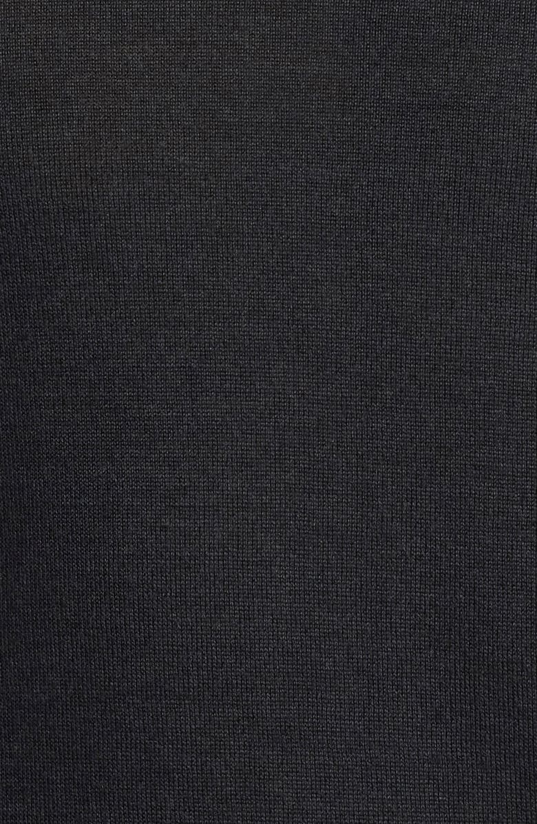 rag & bone Aulton Short Sleeve Wool Blend Sweater, Alternate, color, Charcoal