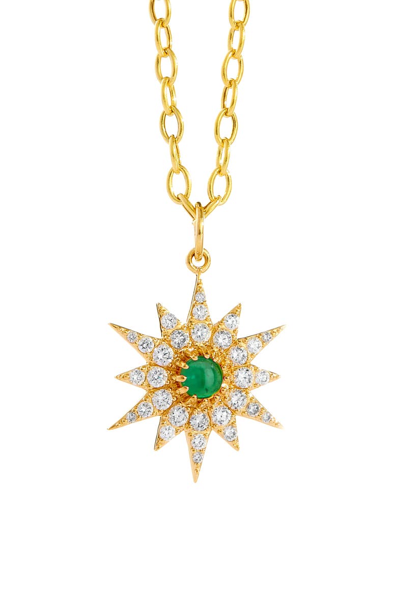 Wishburst Emerald Charm, Main, color, Emerald