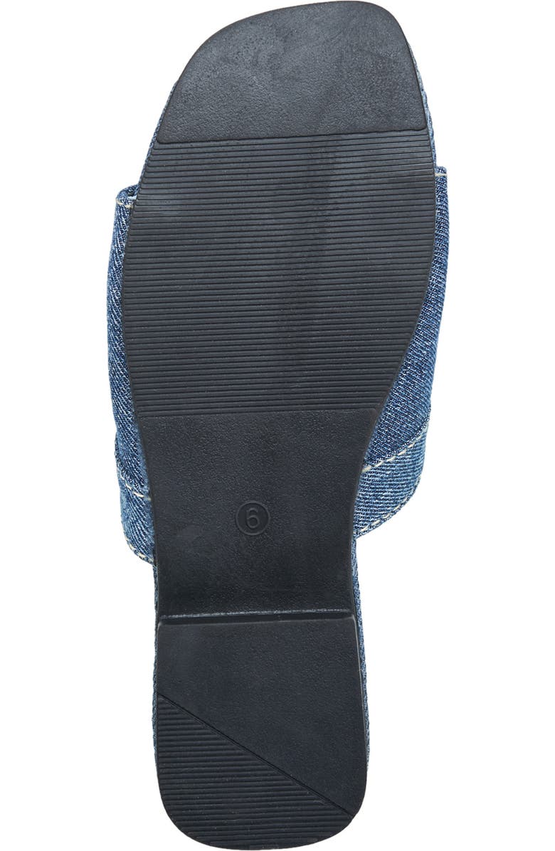 True Religion Jean Pocket Sandal, Alternate, color, Denim